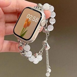 Suitable for Apple applewatchss9 Strap Tricolor Opal iwatch87654SE Strap Bracelet