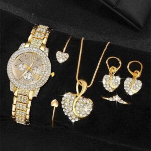 Women's Cornucopia Diamond Watch suit Explosions 5pcs