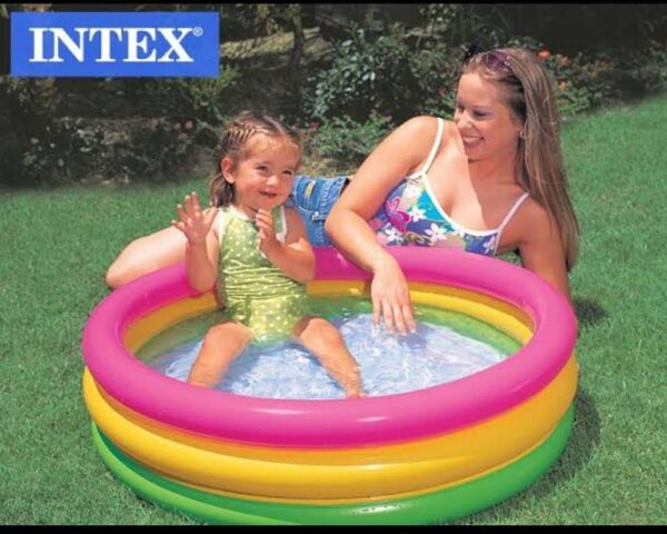 Intex Inflatable Swimming Pool for Kids & Family | Portable Outdoor Summer Pool | Durable Vinyl Material - Image 3