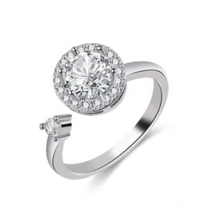 Elegant spinning ring